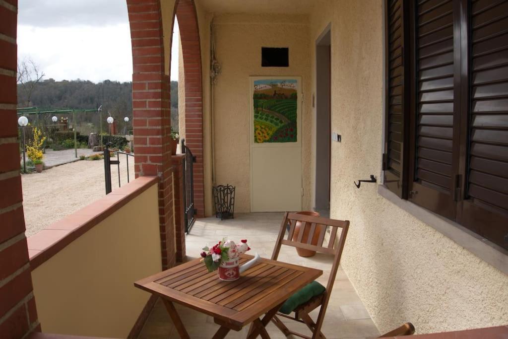 Casa Vacanze Podere San Giusto Volterra Exteriör bild