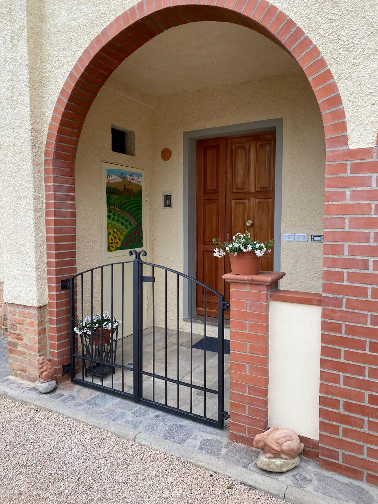 Casa Vacanze Podere San Giusto Volterra Exteriör bild