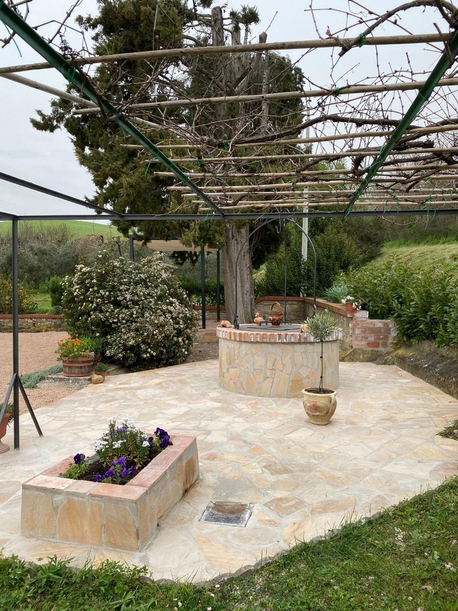 Casa Vacanze Podere San Giusto Volterra Exteriör bild