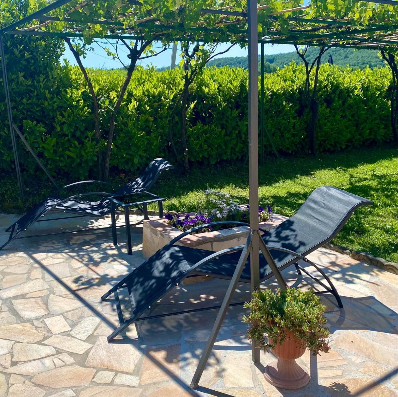 Casa Vacanze Podere San Giusto Volterra Exteriör bild
