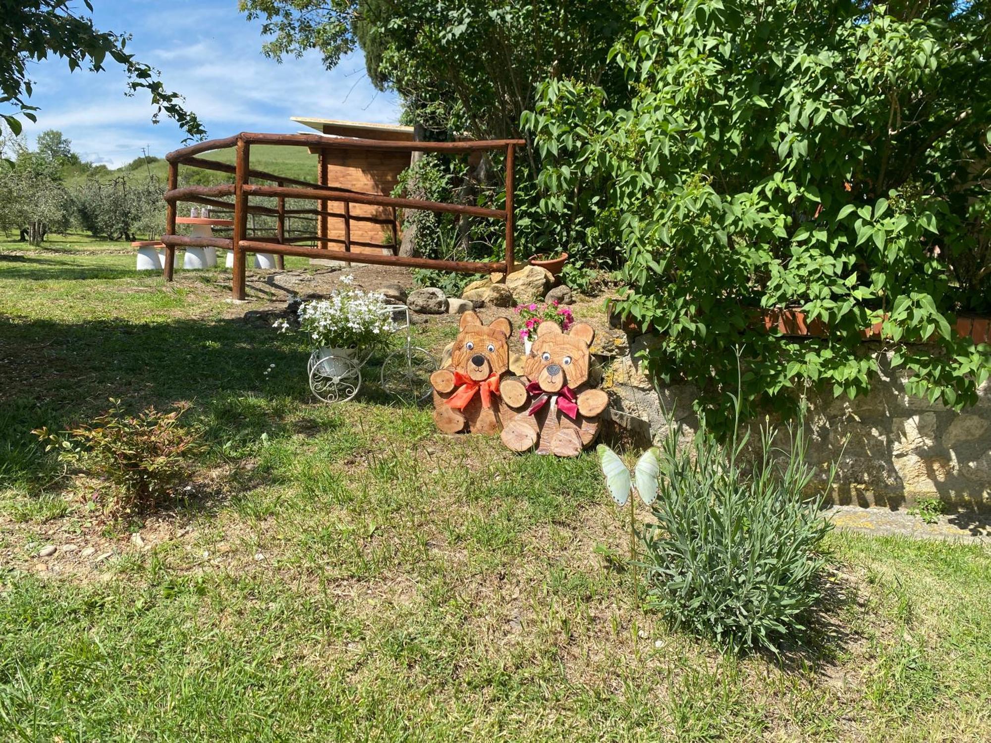 Casa Vacanze Podere San Giusto Volterra Exteriör bild
